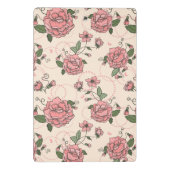 花パターン5 ミニクリップボード (裏面)