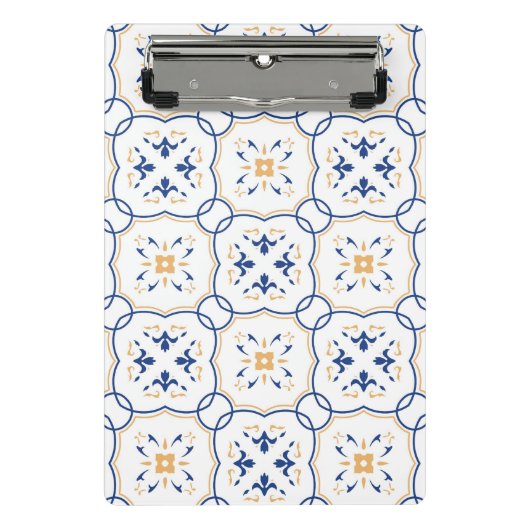 花パターン5 ミニクリップボード (正面)