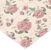 花パターン5 2 ショートテーブルランナー (コーナー)