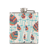 花パターン5 2 フラスク (裏面)