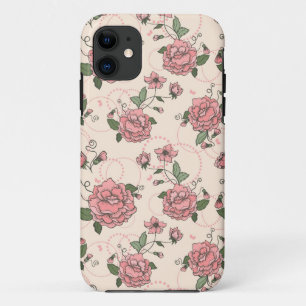 花パターン5 iPhone 11 ケース