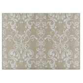 花パターン7 カッティングボード (正面)