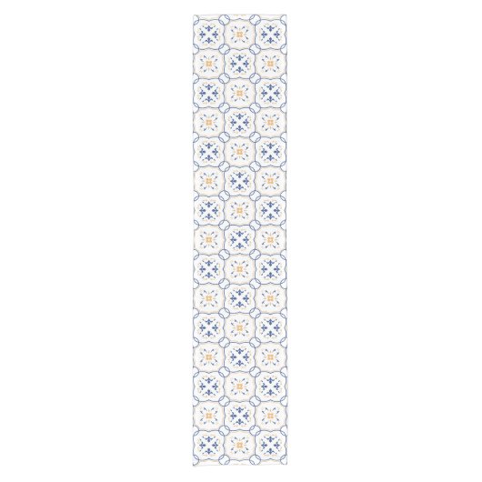 花パターン7 ショートテーブルランナー (正面)