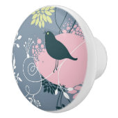 花パターン7 セラミックノブ (右)