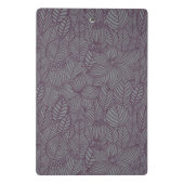 花パターン7 ミニクリップボード (裏面)