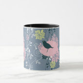 花パターン8 マグカップ (中央)