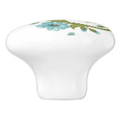 花パターン9 セラミックノブ (側面)