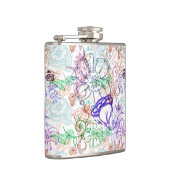 花パターン9 フラスク (右)