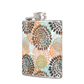 花パターン9 フラスク (左)