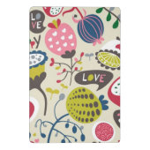 花パターン9 ミニクリップボード (裏面)