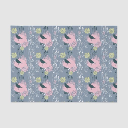 花パターン9 薄葉紙 (正面)