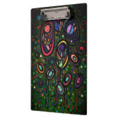 花パターン（の模様が）ある花 クリップボード (左)