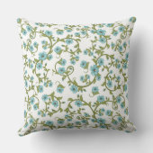 花パターン クッション (裏面)