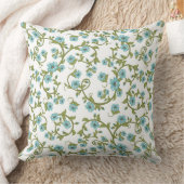 花パターン クッション (ブランケット)