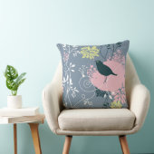 花パターン クッション (椅子)