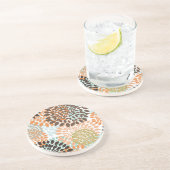 花パターン コースター (側面)