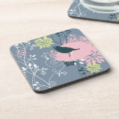 花パターン コースター (左側)