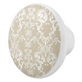 花パターン セラミックノブ (右)