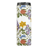 花パターン タンブラー (裏面)