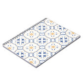 花パターン ノートブック (左側)