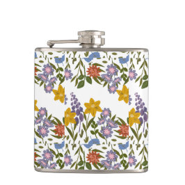 花パターン フラスク