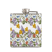 花パターン フラスク (裏面)