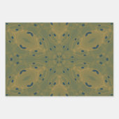 花パターン ラッピングペーパーシート (正面2)