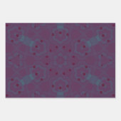 花パターン ラッピングペーパーシート (正面)