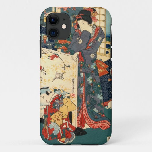 花パフォーマンス1862右 Case-Mate iPhoneケース (裏面)