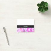 花パーソナライズされたカラフル柄 ポストイット (オフィス)