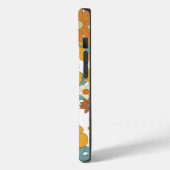 花パーソナライズされたカラフル模様 Case-Mate iPhoneケース (裏面 / 左)