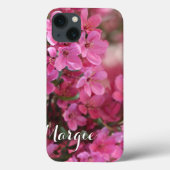 花パーソナライズされた咲きiPadエアケース Case-Mate iPhoneケース (裏面)