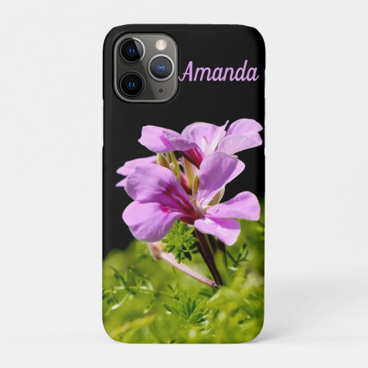 花パーソナライズされた Case-Mate iPhoneケース (裏)