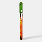 花パーソナライズされたiPhoneケースののまわりに Case-Mate iPhoneケース (裏面 / 左)