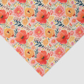 花パーティー鮮やかな 薄葉紙 (詳細)