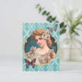 花ビクトリアン女 ポストカード (スタンド正面)