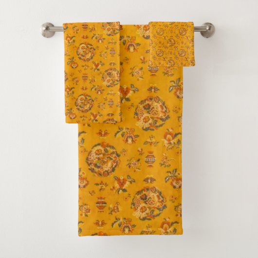 花ビクトリアン柄 バスタオルセット (インサイチュ)