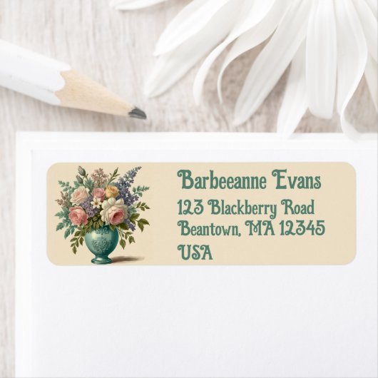 花ビクトリアン類 ラベル (インサイチュ)