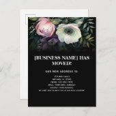花ビジネスの動きのお知らせ ポストカード (正面/裏面)