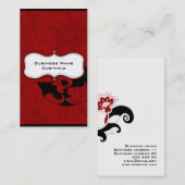 花ビジネスまたはプロフィールカード 名刺 (正面/裏面)