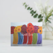 花ファンキー花瓶ありがとう ポストカード (スタンド正面)