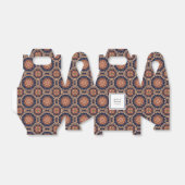 花ファンシー形と星形のパタ結婚ーン フェイバーボックス (折り畳みなし)