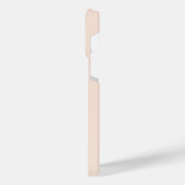 花ファンシー蝶のラマ動物 iPhoneケース (左側面)