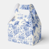 花フランスの柄 フェイバーボックス (裏面サイド)