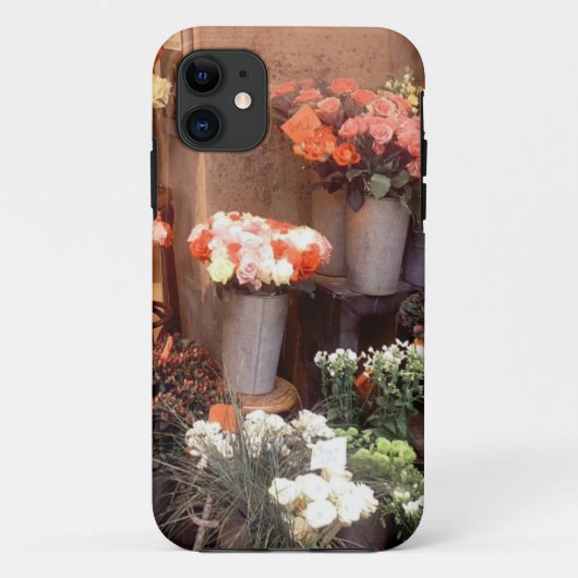 花フランスのiPhone5ケース Case-Mate iPhoneケース (裏面)