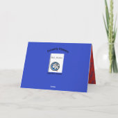 花フレンドリーはカードの結婚幸福を迎える カード (裏面)