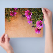 花フレーム チラシ (手)