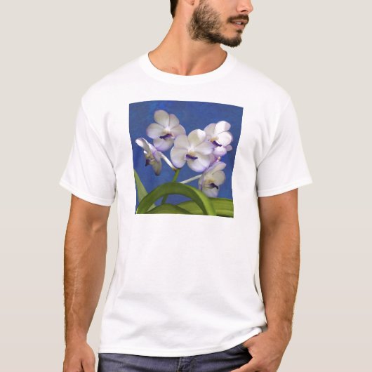 花フローラ植物カラフル写真アート Tシャツ (正面)
