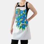 花プリント春・夏用 エプロン (インサイチュ)