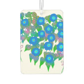 花プリント春・夏用 カーエアーフレッシュナー (裏面)